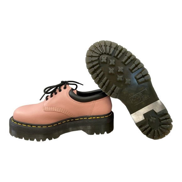 Dr Martens PISA LEATHER PLATFORM CASUAL SHOES 8053 Size Mens 8 Women’s 9 - Picture 5 of 7